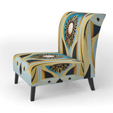 White Moon And Black Tears - Traditional Arm Chair