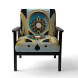 White Moon And Black Tears - Traditional Arm Chair