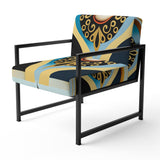 White Moon And Black Tears - Traditional Arm Chair
