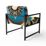 White Moon And Black Tears - Traditional Arm Chair