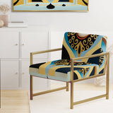 White Moon And Black Tears - Traditional Arm Chair