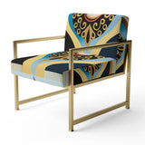 White Moon And Black Tears - Traditional Arm Chair