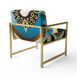 White Moon And Black Tears - Traditional Arm Chair