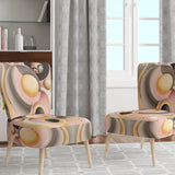 Dance Of The Golden Sphere - Upholstered Traditional Accent Chairs