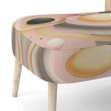 Dance Of The Golden Sphere - Upholstered Traditional Accent Chairs