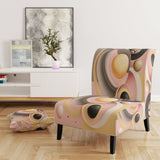 Dance Of The Golden Sphere - Upholstered Traditional Accent Chairs