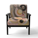Dance Of The Golden Sphere - Upholstered Traditional Accent Chairs