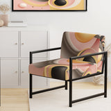 Dance Of The Golden Sphere - Upholstered Traditional Accent Chairs