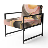 Dance Of The Golden Sphere - Upholstered Traditional Accent Chairs