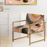 Dance Of The Golden Sphere - Upholstered Traditional Accent Chairs