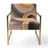 Dance Of The Golden Sphere - Upholstered Traditional Accent Chairs