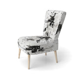 Monochrome Elementary Abstraction - Modern Arm Chair