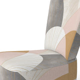 Geometry of Serenity In Pink Vintage Gold - Modern Arm Chair