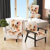 Gypsy Jazz Boho Chic Abstract Watercolor - Modern Arm Chair