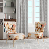Gypsy Jazz Boho Chic Abstract Watercolor - Modern Arm Chair