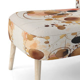 Gypsy Jazz Boho Chic Abstract Watercolor - Modern Arm Chair