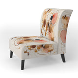 Gypsy Jazz Boho Chic Abstract Watercolor - Modern Arm Chair