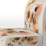 Gypsy Jazz Boho Chic Abstract Watercolor - Modern Arm Chair
