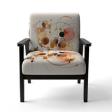 Gypsy Jazz Boho Chic Abstract Watercolor - Modern Arm Chair