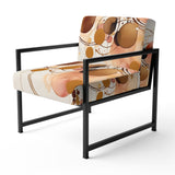 Gypsy Jazz Boho Chic Abstract Watercolor - Modern Arm Chair