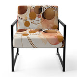 Gypsy Jazz Boho Chic Abstract Watercolor - Modern Arm Chair