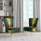 Abstract Ocean Sunrise - Modern Arm Chair