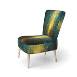 Abstract Ocean Sunrise - Modern Arm Chair