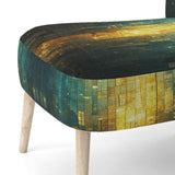 Abstract Ocean Sunrise - Modern Arm Chair