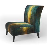 Abstract Ocean Sunrise - Modern Arm Chair