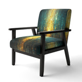 Abstract Ocean Sunrise - Modern Arm Chair