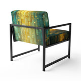 Abstract Ocean Sunrise - Modern Arm Chair