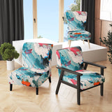 Winter of Delightful Uncertainty - Modern Accent Side Chair