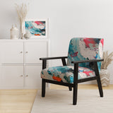 Winter of Delightful Uncertainty - Modern Accent Side Chair