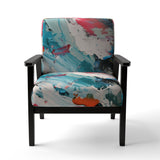 Winter of Delightful Uncertainty - Modern Accent Side Chair