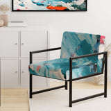 Winter of Delightful Uncertainty - Modern Accent Side Chair