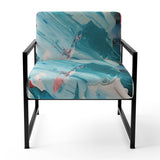 Winter of Delightful Uncertainty - Modern Accent Side Chair