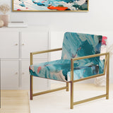 Winter of Delightful Uncertainty - Modern Accent Side Chair