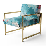 Winter of Delightful Uncertainty - Modern Accent Side Chair