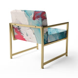 Winter of Delightful Uncertainty - Modern Accent Side Chair