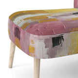 Submission of Significance Vintage Pink Gold - Modern Arm Chair