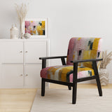 Submission of Significance Vintage Pink Gold - Modern Arm Chair
