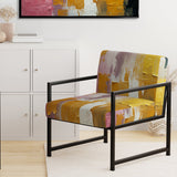 Submission of Significance Vintage Pink Gold - Modern Arm Chair