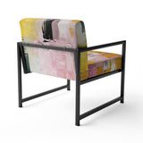 Submission of Significance Vintage Pink Gold - Modern Arm Chair