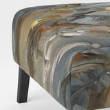 Autumn Jazz Abstract Expressionism - Modern Accent Slipper Chair