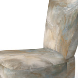 Serene Sensitivity In Gentle Retro Tones - Modern Accent Slipper Chair