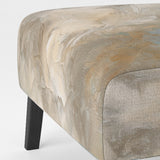 Serene Sensitivity In Gentle Retro Tones - Modern Accent Slipper Chair