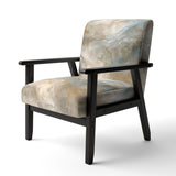 Serene Sensitivity In Gentle Retro Tones - Modern Accent Slipper Chair