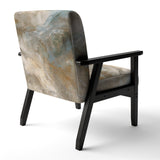 Serene Sensitivity In Gentle Retro Tones - Modern Accent Slipper Chair