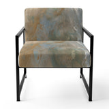 Serene Sensitivity In Gentle Retro Tones - Modern Accent Slipper Chair