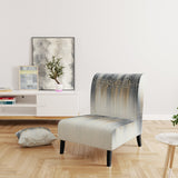 Gentle Gray Serenity - Modern Arm Chair